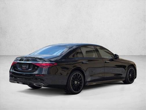 Obsidian Black Metallic 2025 Mercedes-Benz S-Class 4MATIC