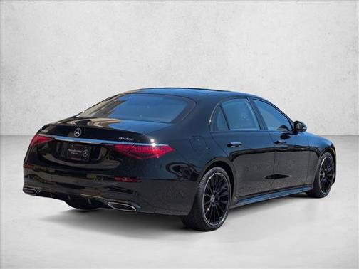 Obsidian Black Metallic 2025 Mercedes-Benz S-Class 4MATIC
