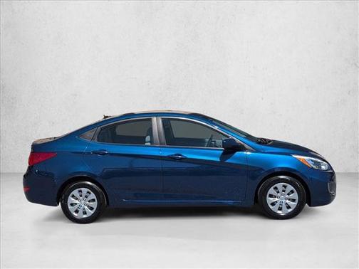 Pacific Blue Pearl 2017 Hyundai Accent SE