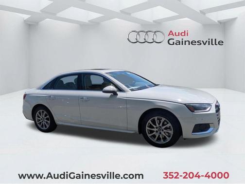 Ibis White 2021 Audi A4 40 Premium