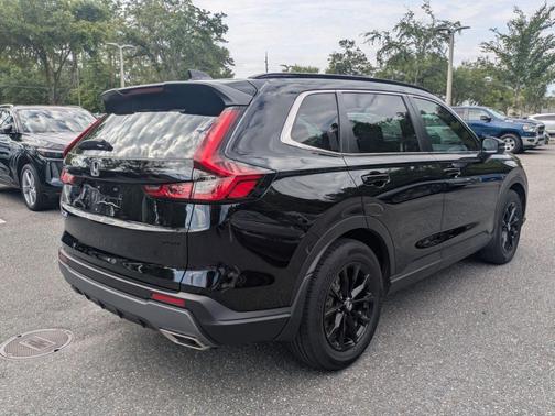 Crystal Black Pearl 2025 Honda CR-V Hybrid Sport