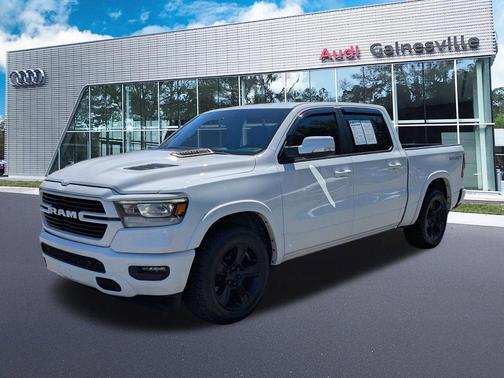 Bright White Clearcoat 2021 RAM 1500 Laramie