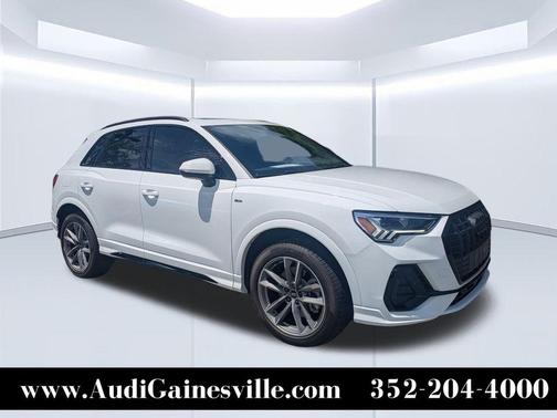 Arkona White 2025 Audi Q3 45 S line Premium