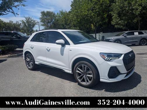Arkona White 2025 Audi Q3 45 S line Premium