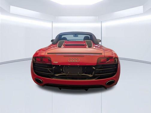 Brilliant Red / Black 2011 Audi R8 5.2 quattro Spyder