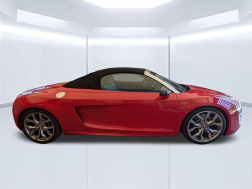 Brilliant Red / Black 2011 Audi R8 5.2 quattro Spyder