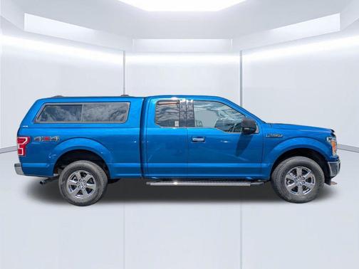 Lightning Blue 2018 Ford F-150 XLT