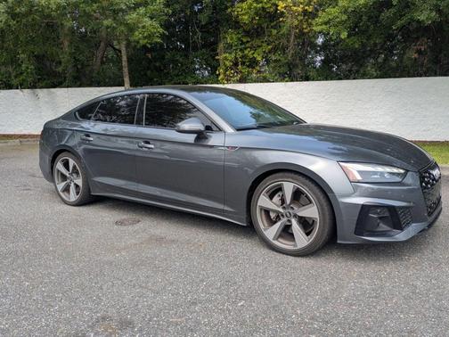 Daytona Gray Pearl Effect 2021 Audi A5 45 S line Premium Plus
