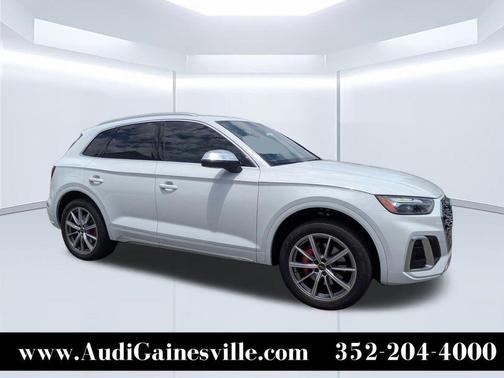 Glacier White Metallic 2025 Audi SQ5 3.0T Premium Plus