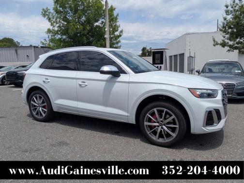 Glacier White Metallic 2025 Audi SQ5 3.0T Premium Plus