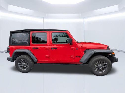 Firecracker Red Clearcoat 2024 Jeep Wrangler Sport