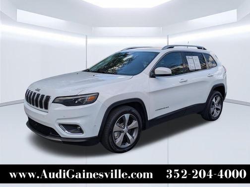 Bright White Clearcoat 2021 Jeep Cherokee Limited