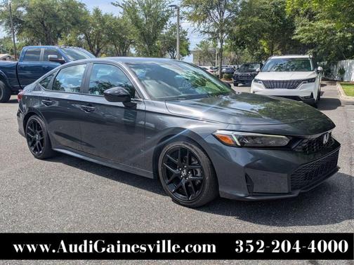 Gray 2025 Honda Civic Sport