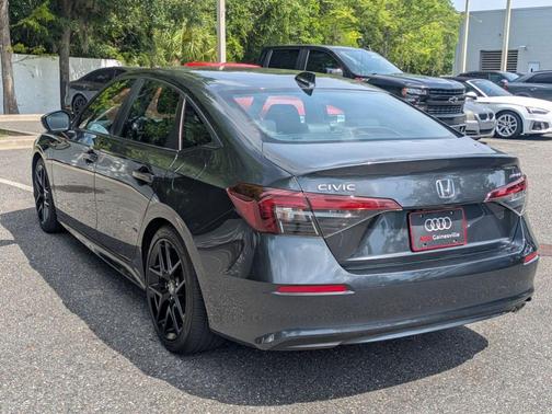 Gray 2025 Honda Civic Sport