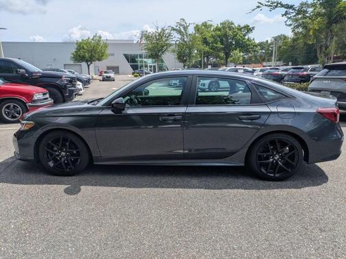 Gray 2025 Honda Civic Sport