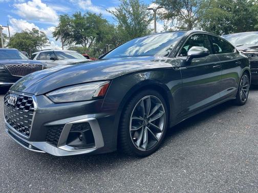 Daytona Gray Pearl Effect 2022 Audi S5 3.0T Premium