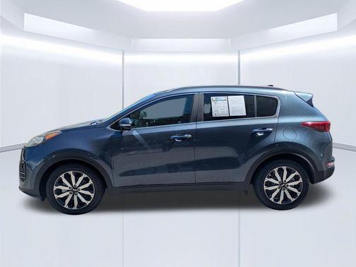 Pacific Blue 2017 Kia Sportage EX