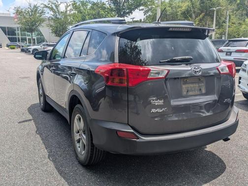 Gray 2015 Toyota RAV4 XLE