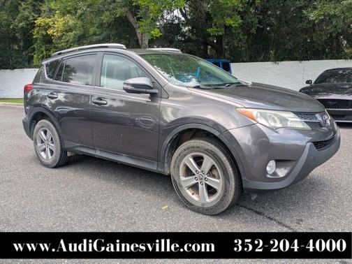 Gray 2015 Toyota RAV4 XLE