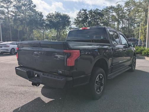 Black Metallic 2023 Ford F-150 Lightning XLT