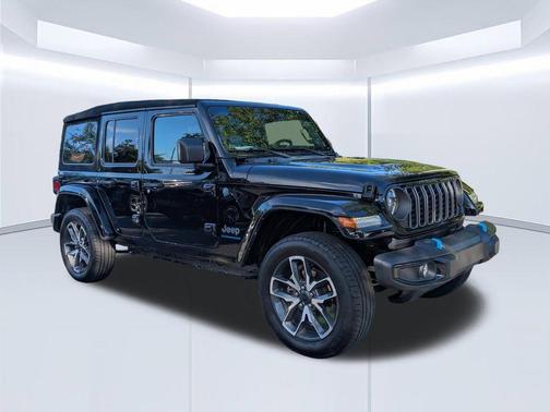 Black Clearcoat 2024 Jeep Wrangler 4xe Sport