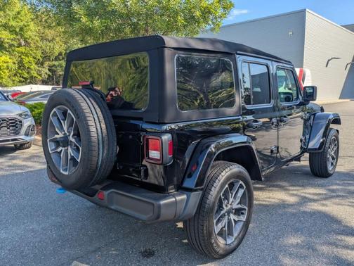 Black Clearcoat 2024 Jeep Wrangler 4xe Sport