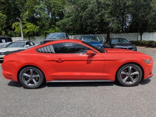 Competition Orange 2015 Ford Mustang V6