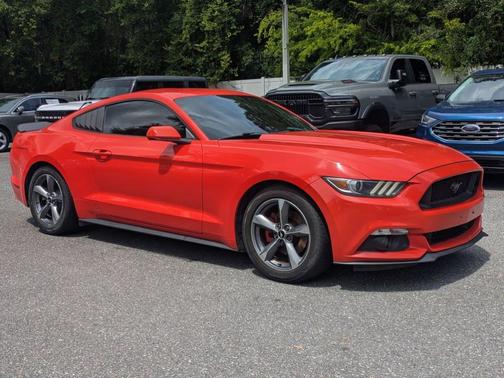Competition Orange 2015 Ford Mustang V6
