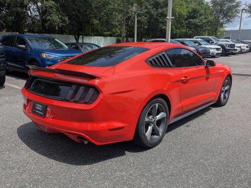 Competition Orange 2015 Ford Mustang V6