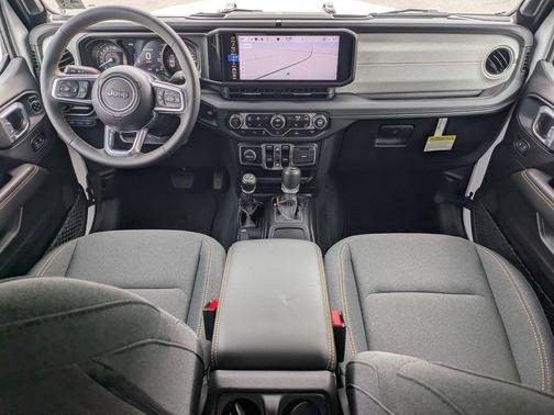 Bright White Clearcoat 2024 Jeep Wrangler 4xe Sahara