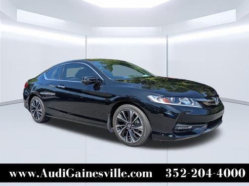 Black 2017 Honda Accord EX