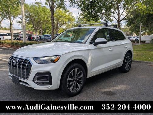 Ibis White 2021 Audi Q5 40 Premium Plus