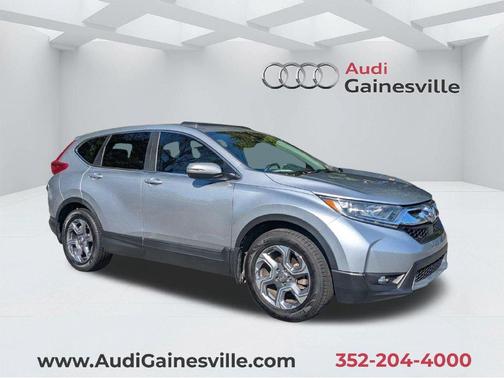 Modern Steel Metallic 2018 Honda CR-V EX-L