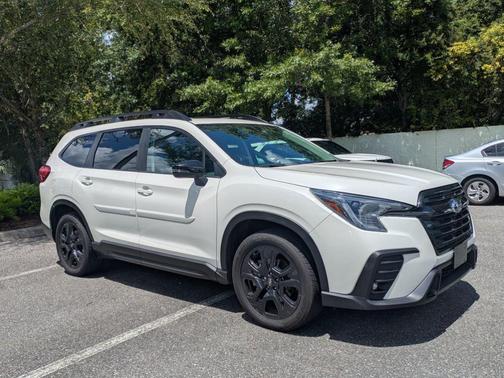 Crystal White Pearl 2023 Subaru Ascent Onyx Edition