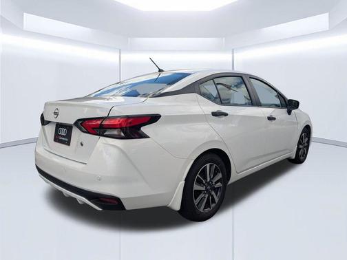 Cloud White 2024 Nissan Versa S