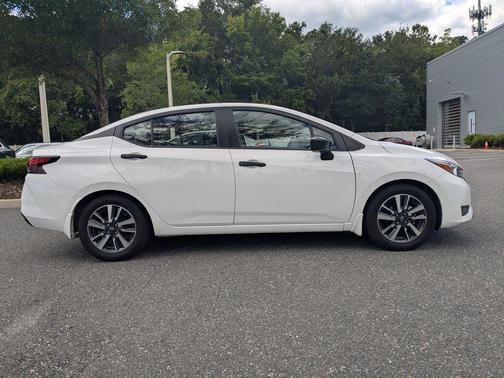 Cloud White 2024 Nissan Versa S