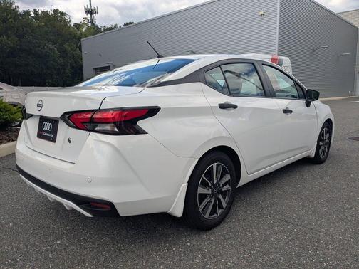 Cloud White 2024 Nissan Versa S