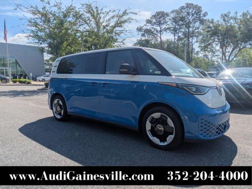 Cabana Blue Metallic - Candy White 2025 Volkswagen ID. Buzz Pro S