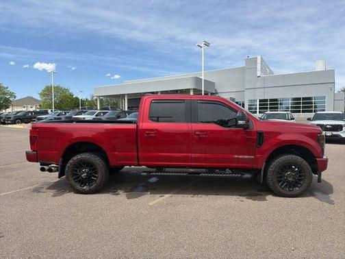 Red Metallic 2020 Ford F-350 Lariat Super Duty