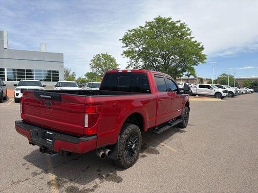 Red Metallic 2020 Ford F-350 Lariat Super Duty