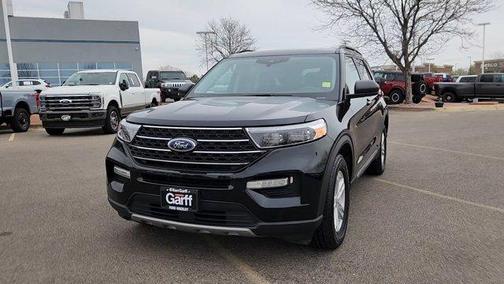 Black Metallic 2024 Ford Explorer XLT