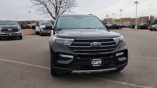 Black Metallic 2024 Ford Explorer XLT