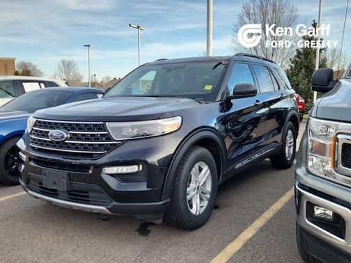 Black Metallic 2024 Ford Explorer XLT