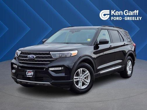 Black Metallic 2024 Ford Explorer XLT