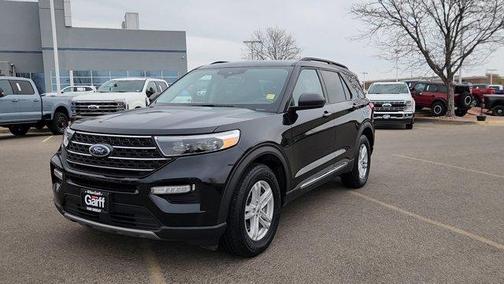 Black Metallic 2024 Ford Explorer XLT