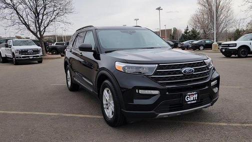 Black Metallic 2024 Ford Explorer XLT
