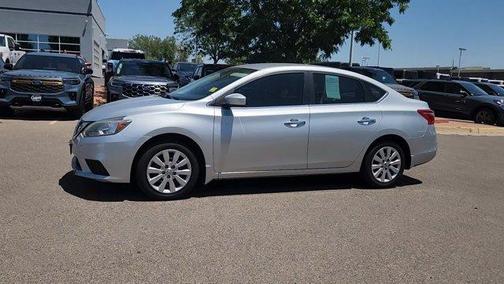Brilliant Silver 2016 Nissan Sentra S