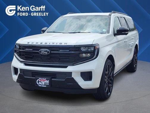 White Metallic 2026 Ford Expedition Max Platinum