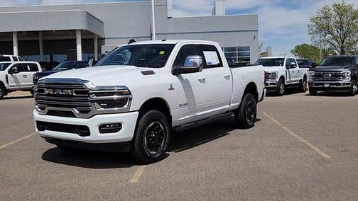 Bright White Clearcoat 2025 RAM 2500 Laramie