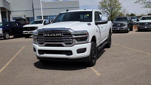 Bright White Clearcoat 2025 RAM 2500 Laramie